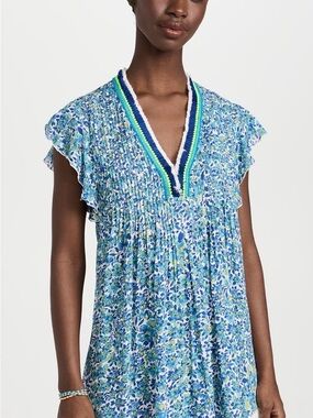 Poupette St Barth Sasha V Mini Dress XS